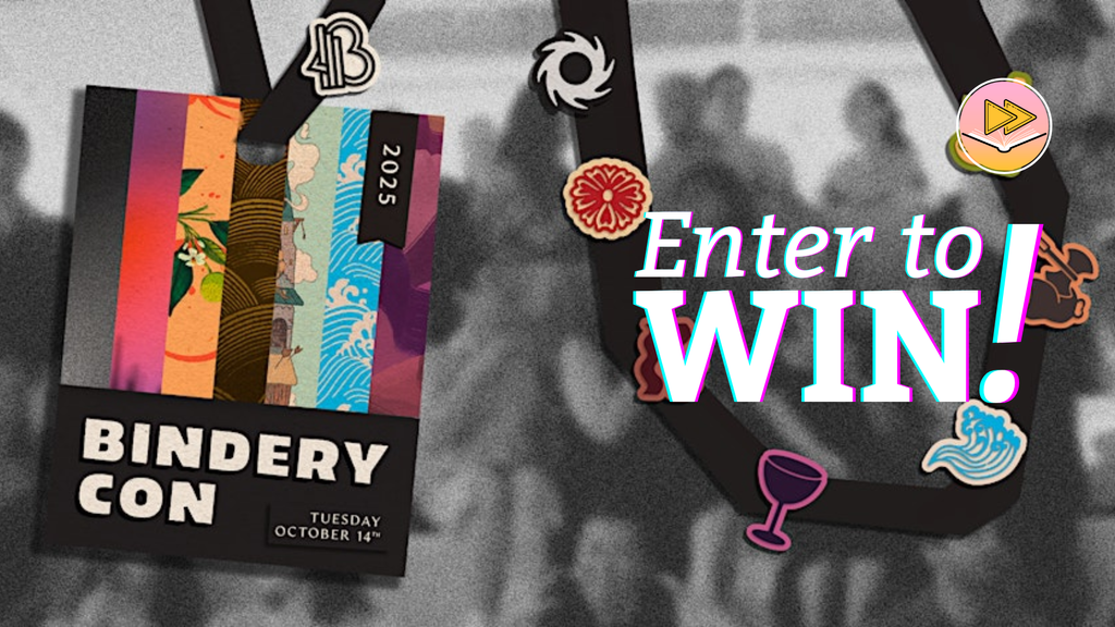 🎉📚 GIVEAWAY: Win a Ticket to BinderyCon!