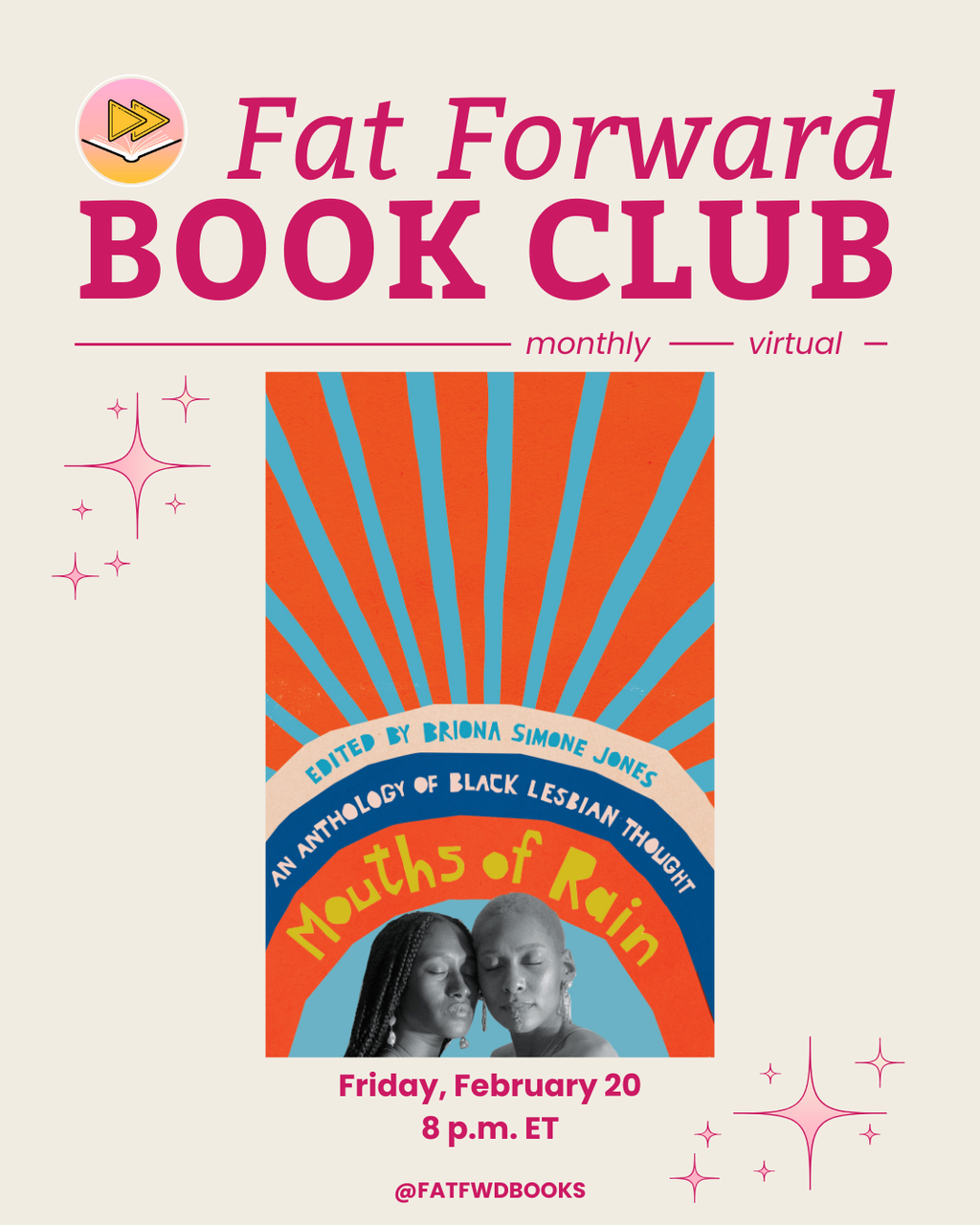 ✨ Our February Book Club Pick ✨