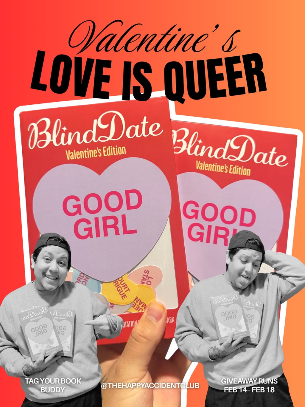 GIVEAWAY: TWO queer blind books from the amazing @hiddenworldsbookstore