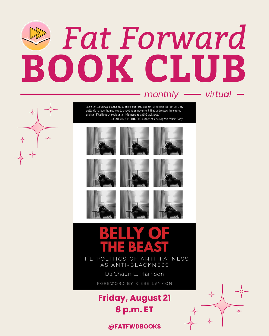 ✨ Our August Book Club Pick ✨