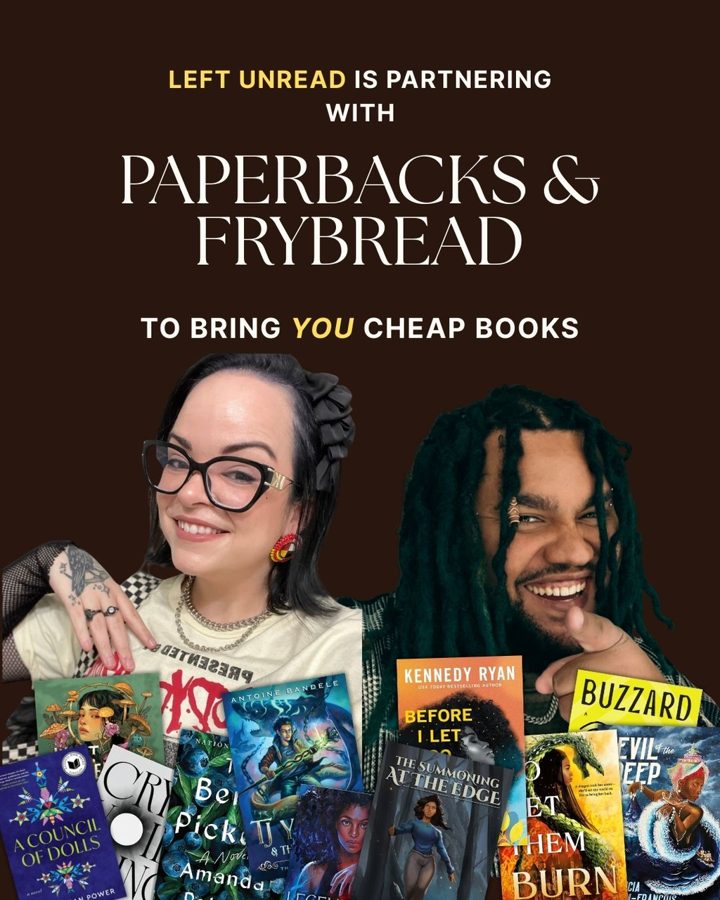 Do you want some cheap books? Here's a discount code!