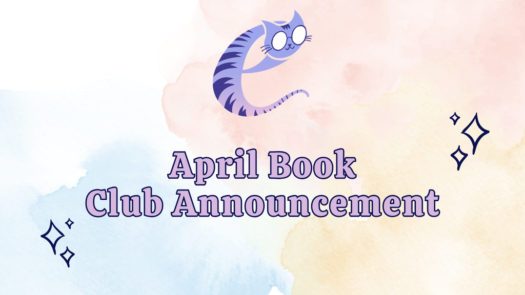 April Book Club Announcement