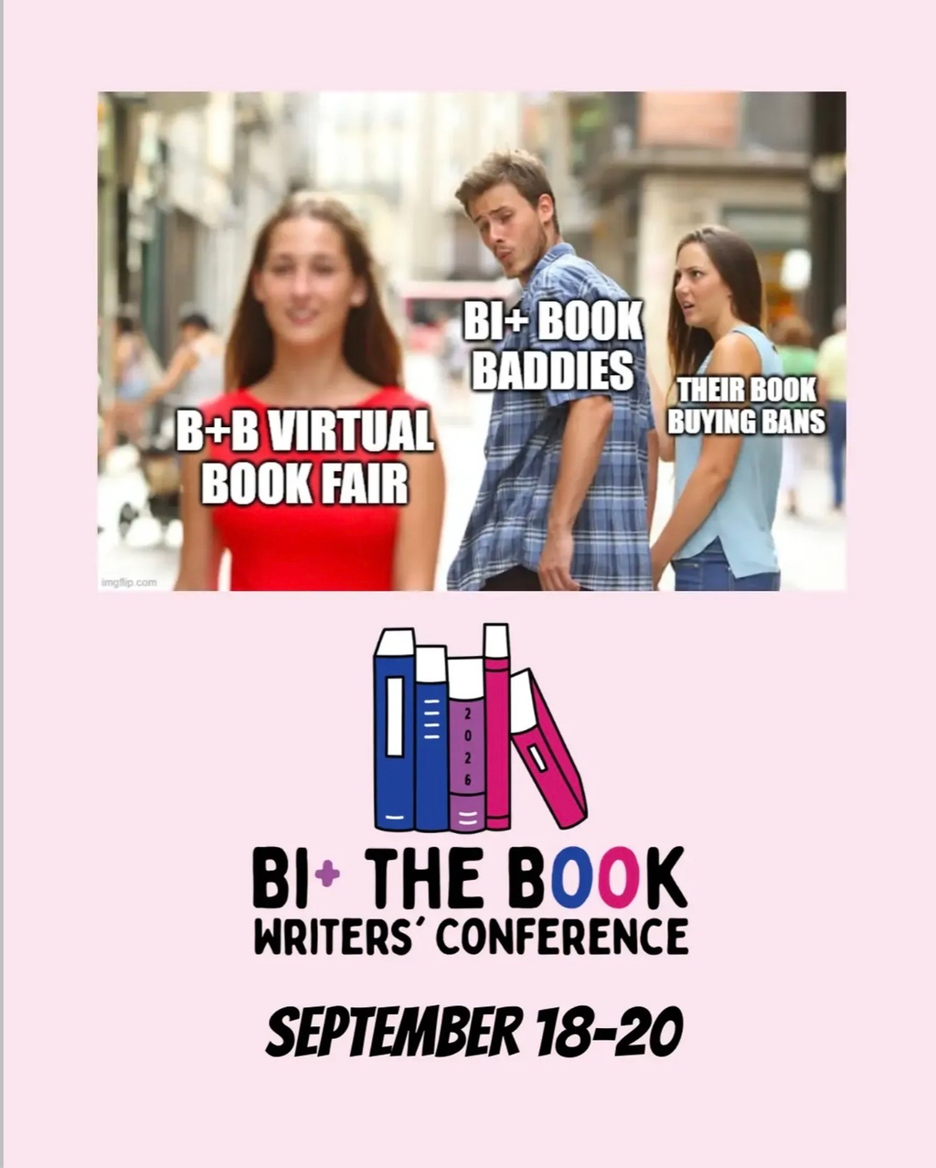 Guest Blog: Falencia Jean-Francois - Join us for the Bi+ Book Writer's Conference