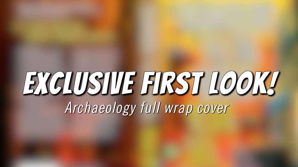 EXCLUSIVE - Take a look at the full wrap cover design for The Archaeology of Falling Worlds!