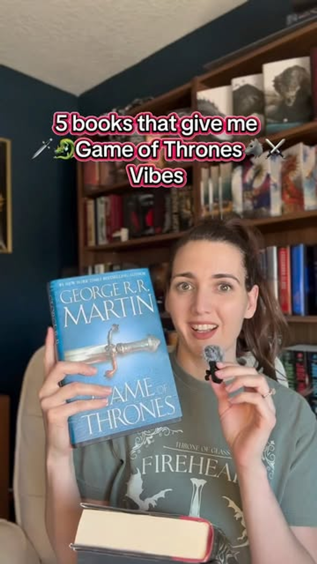 Here are five book series that gave me Game of Thrones vibes! #books #booktok #bookstagram #gameofthrones