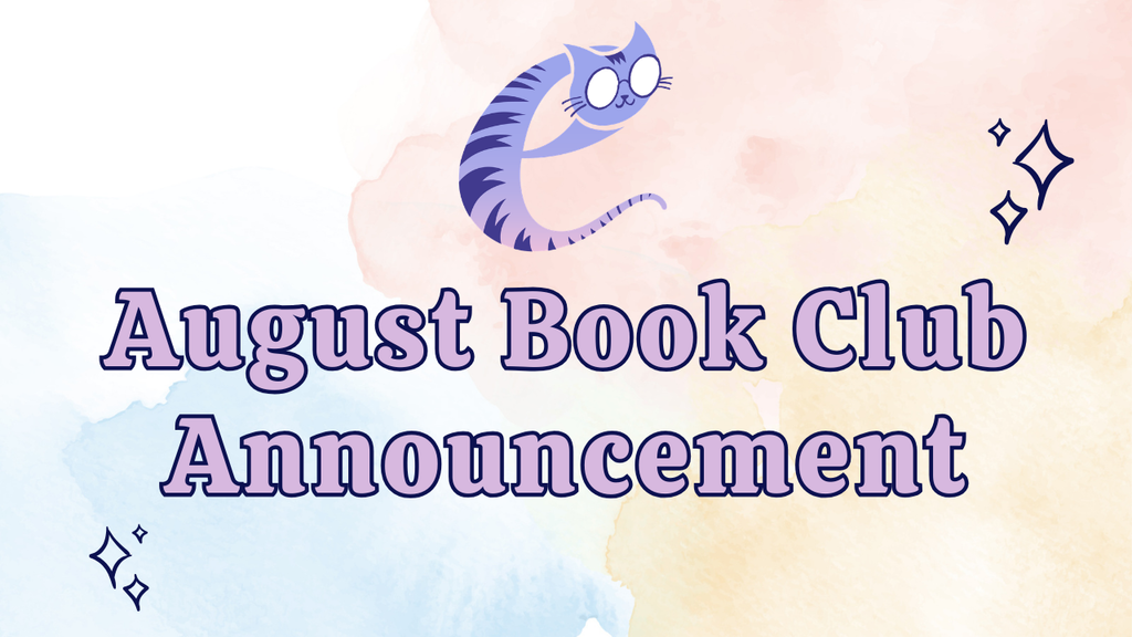August Book Club Announcement