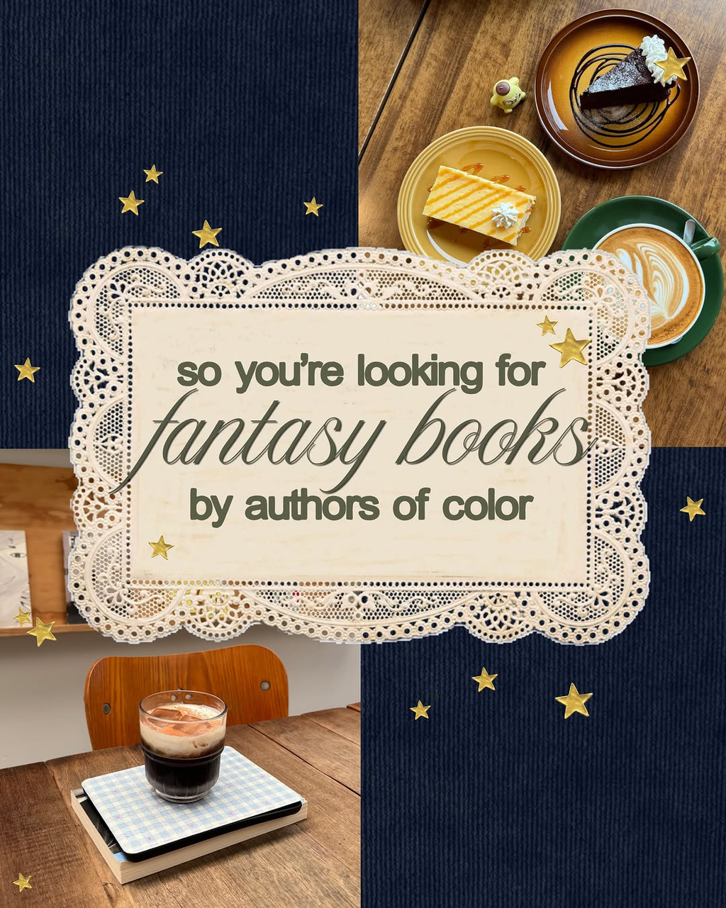 so you're looking for ✨ fantasy books 🌟 by authors of color