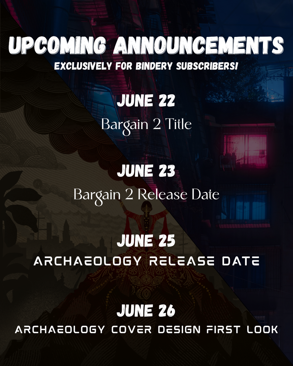 INCOMING! EXCLUSIVE INFO DROP COMING THIS WEEK FOR SUBSCRIBERS