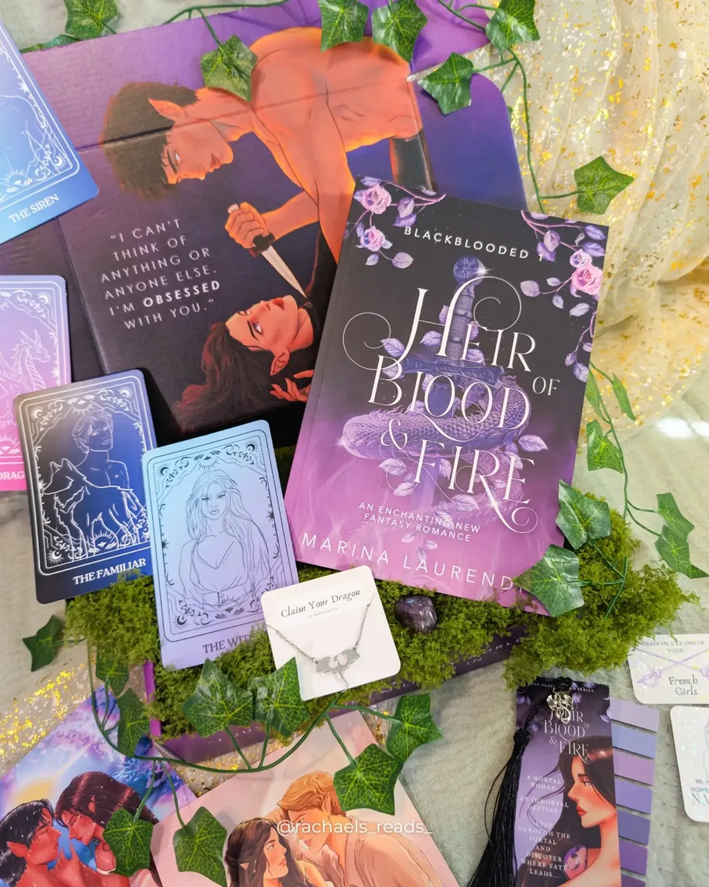 Book Feature: Heir of Blood and Fire by Marina Laurendi