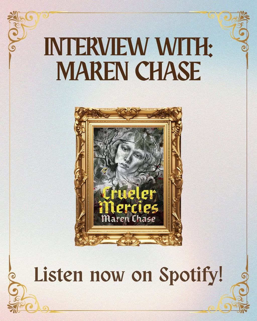 AUTHOR INTERVIEW WITH MAREN CHASE LIVE NOW!