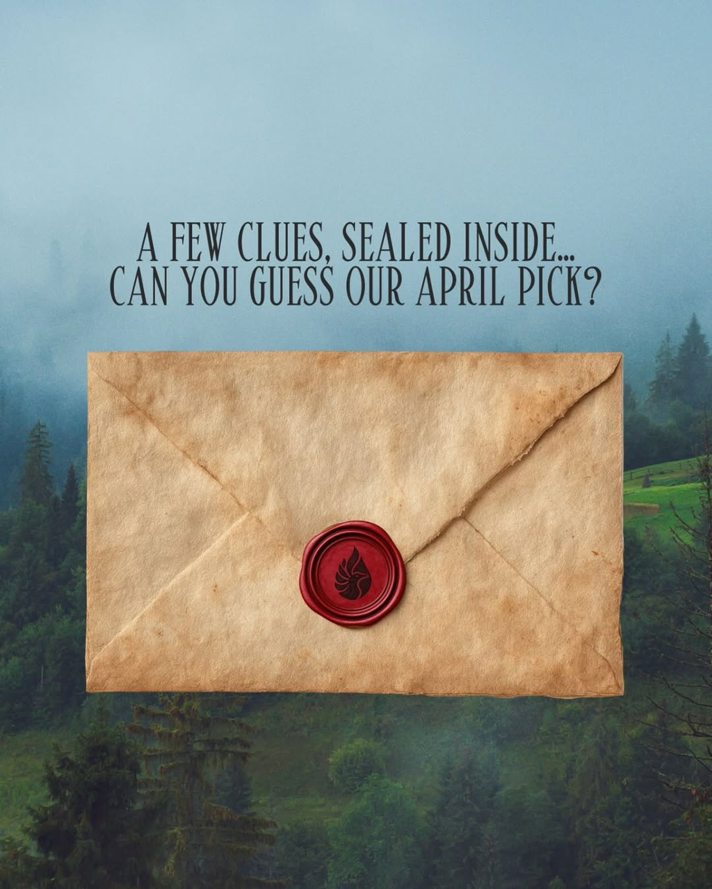 Can you guess our April pick? 👀