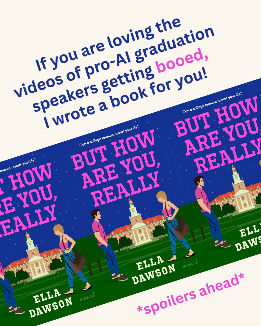 I wrote the most booable commencement speaker of all time