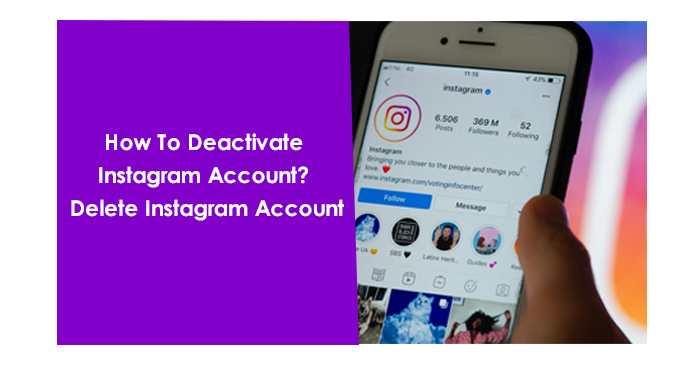 How to delete Instagram accounts permanently - Webmailtech