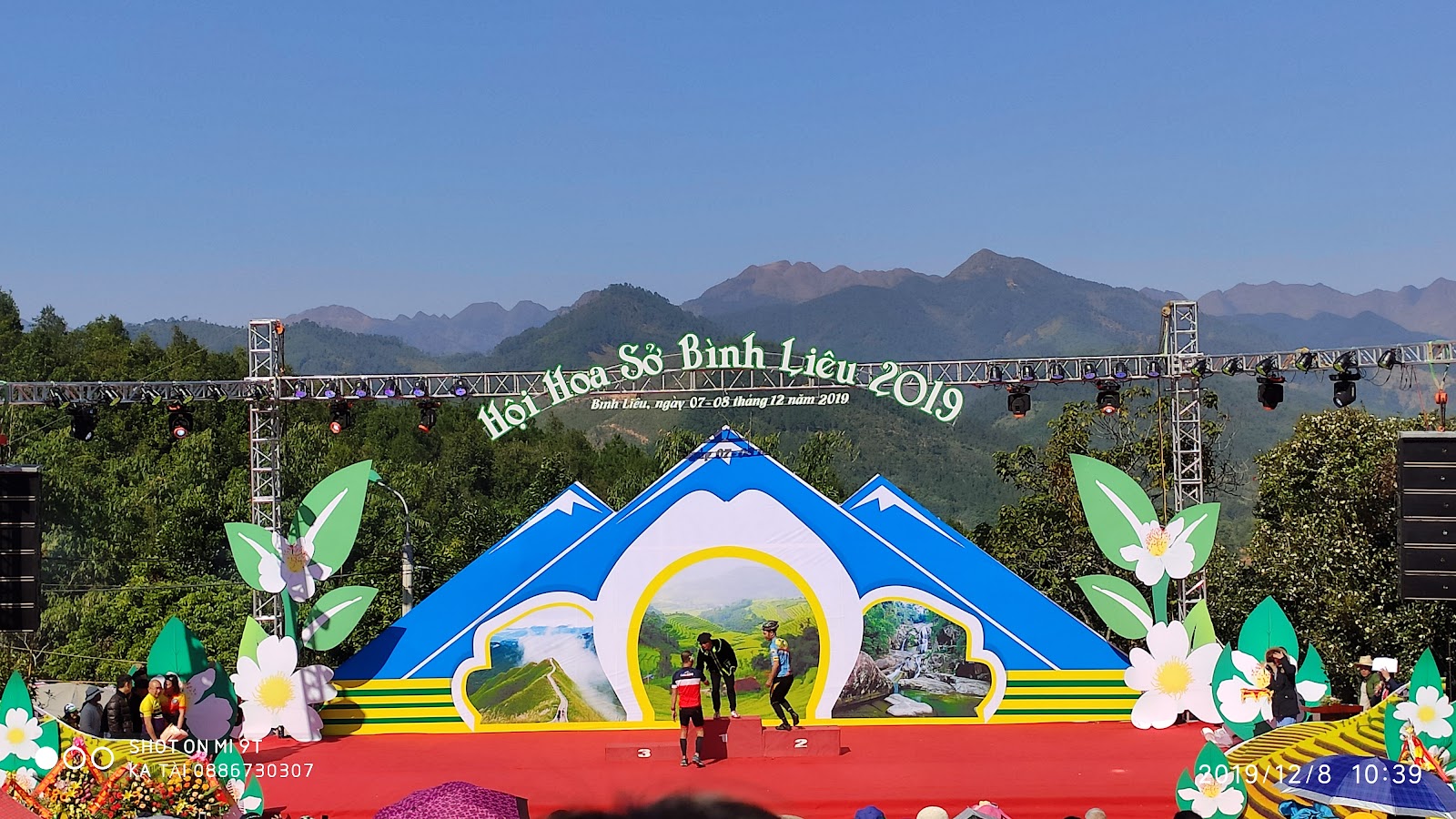 Sân khấu Hội hoa sở Bình Liêu