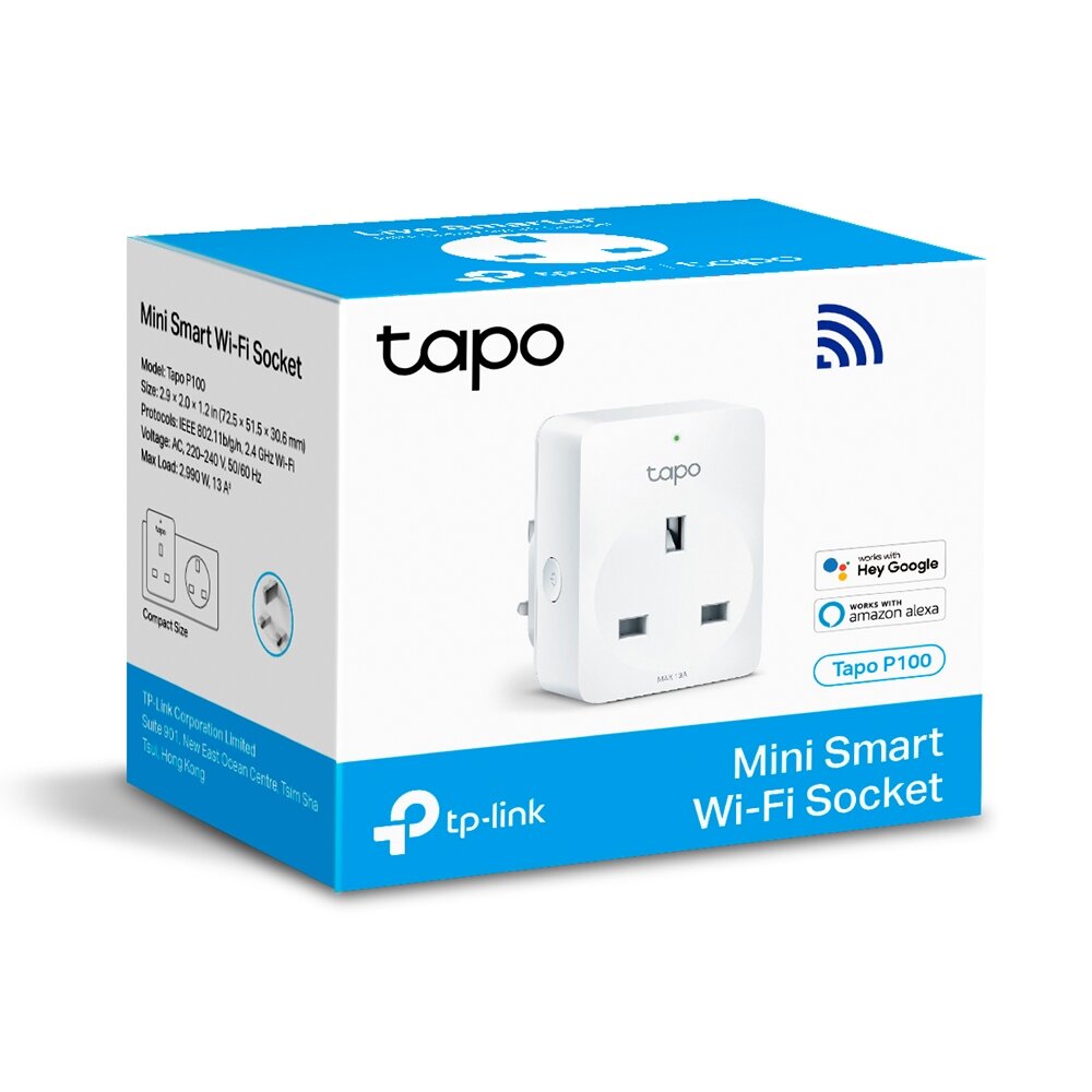 Prise connectée Wi-Fi TP-Link Tapo P100 à prix bas