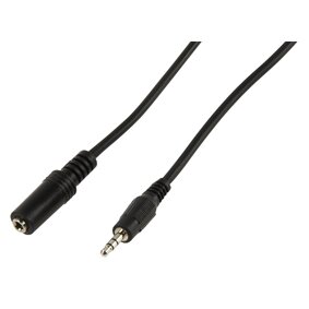 Cable Jack 3.5mm stereo male - male 1.5m