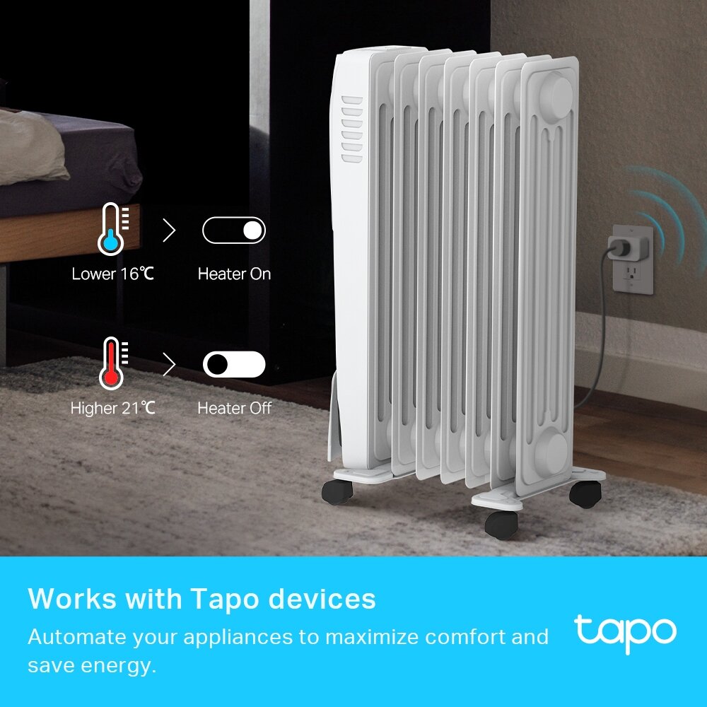 TP-LINK Tapo T315 Smart Temperature & Humidity Monitor (Tapo H100 Hub  Required)