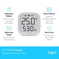 TP-LINK Tapo T315 Smart Temperature & Humidity Monitor (Tapo H100 Hub  Required)