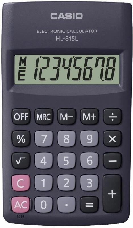 Casio HL-815 Calculator Black