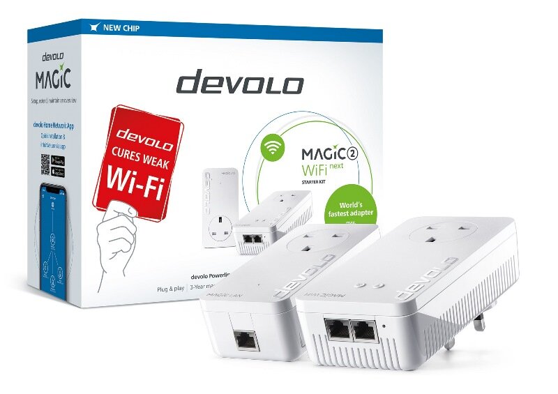  devolo Magic 2 LAN triple Powerline Starter Kit