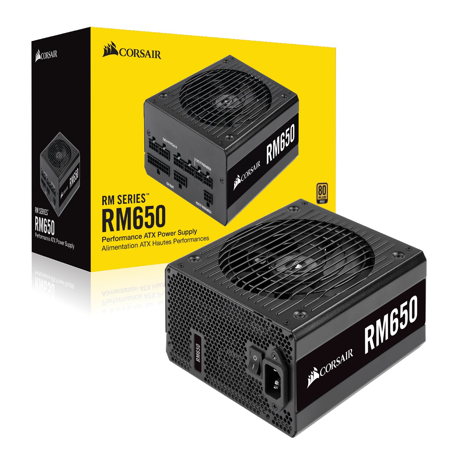 Corsair RM650 80+ Gold Mod. (650W) - Alimentation Corsair