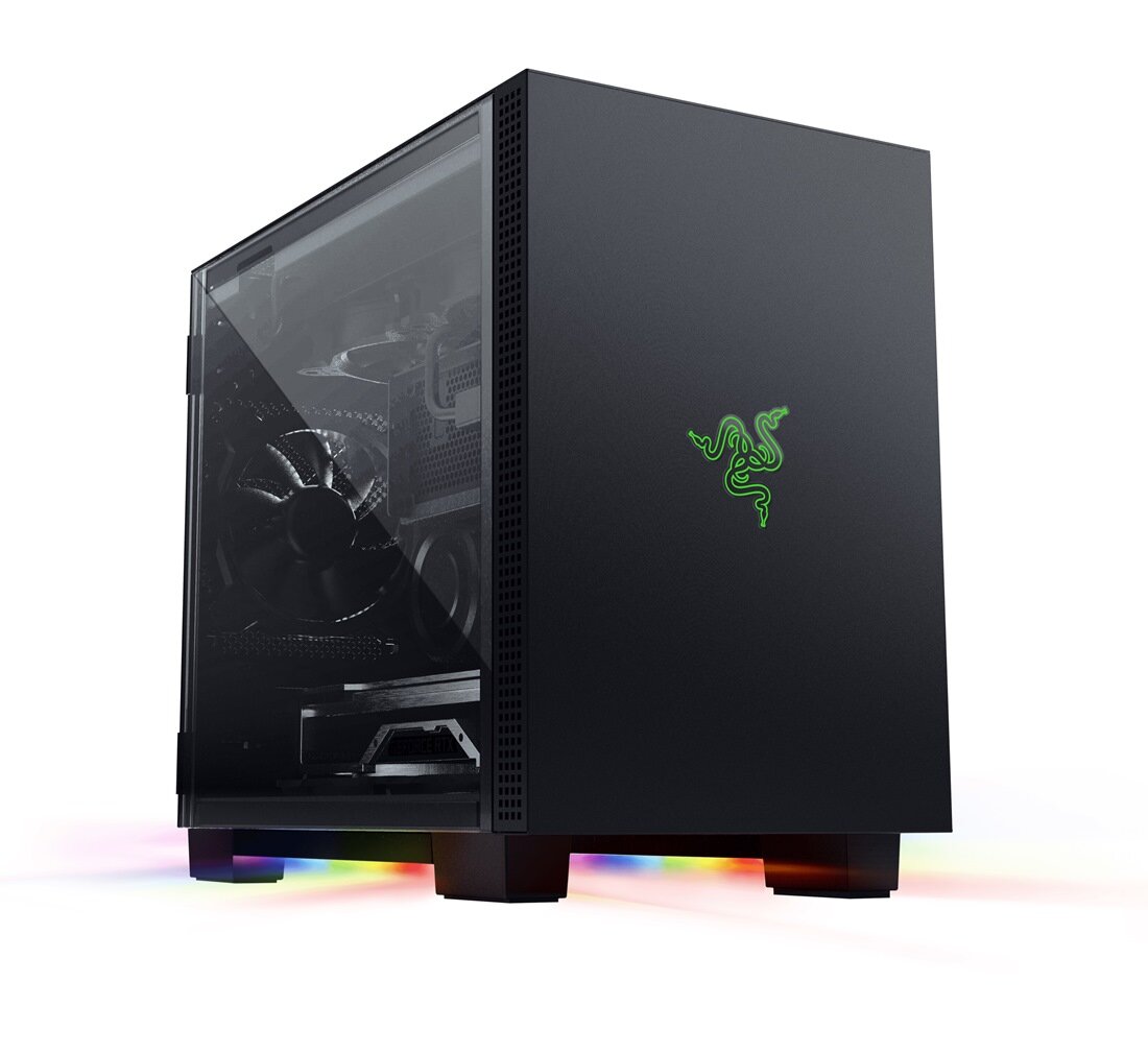 Razer Tomahawk M1 Mini-itx Computer Case Dual Side Tempered Glass