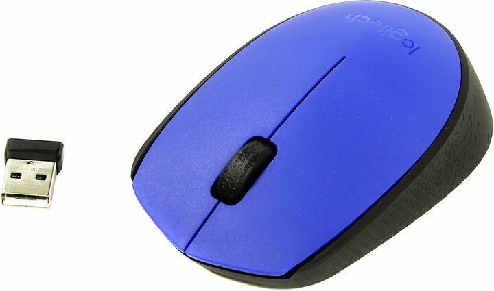 Mouse senza fili Logitech M171 (blu e grigio) - Mouse - Garanzia 3