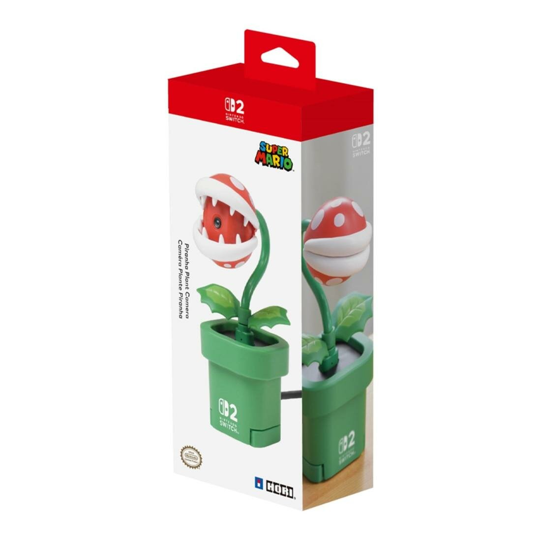 Hori Nintendo Switch 2 Camera Piranha Plant