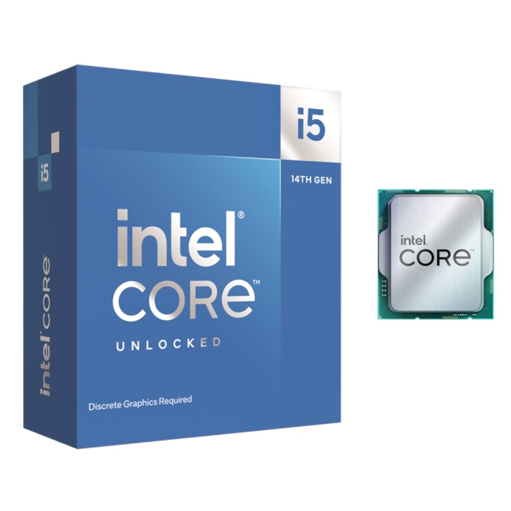Intel Core i5-14600KF 6P / 8E - Mojitech