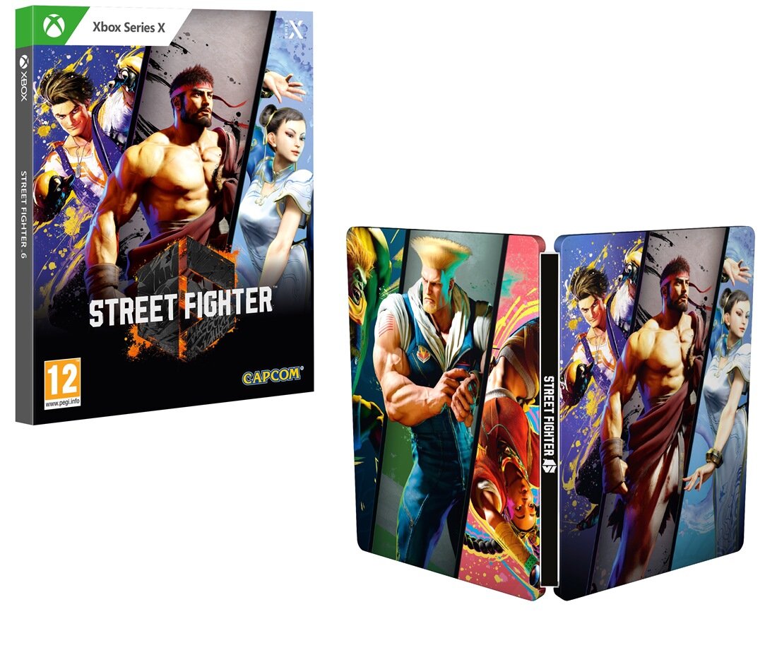 Street Fighter 6 *Steelbook Only* (PlayStation 4 / PS4 / PS5 / Xbox Series  X)