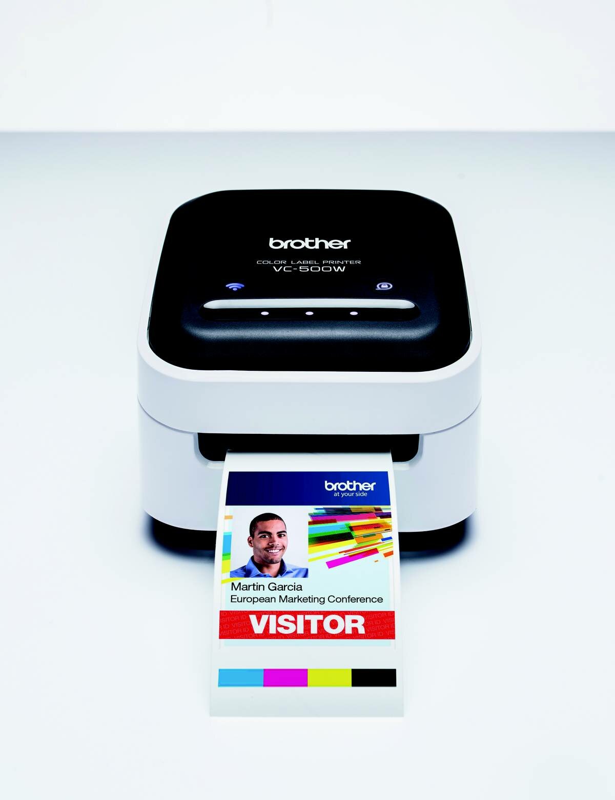 Brother's thermal color label printer VC-500W (full color printing/original  - Simpson Advanced Chiropractic & Medical Center