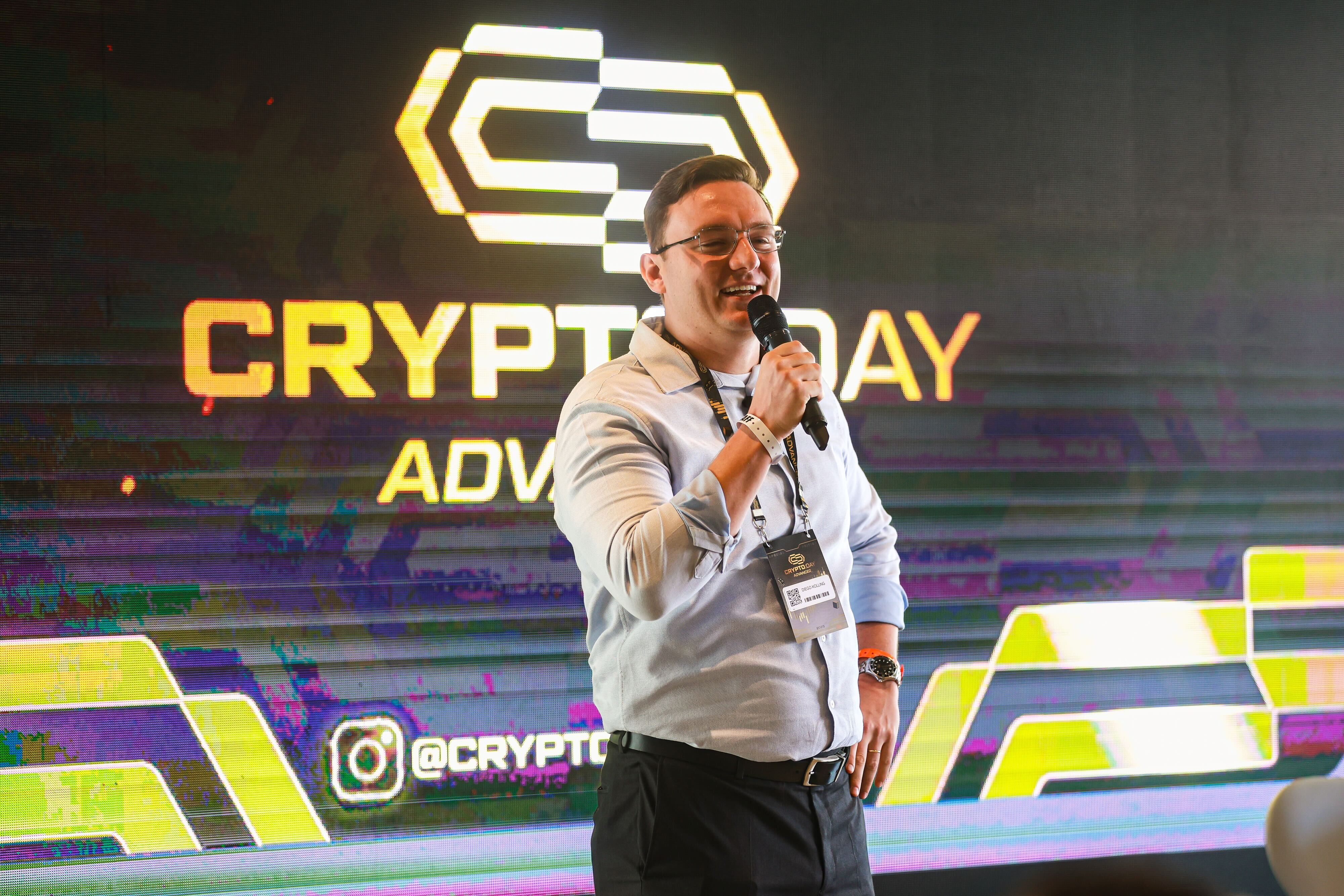 Diego Kolling da Bipa Premium no Crypto Day Advanced
