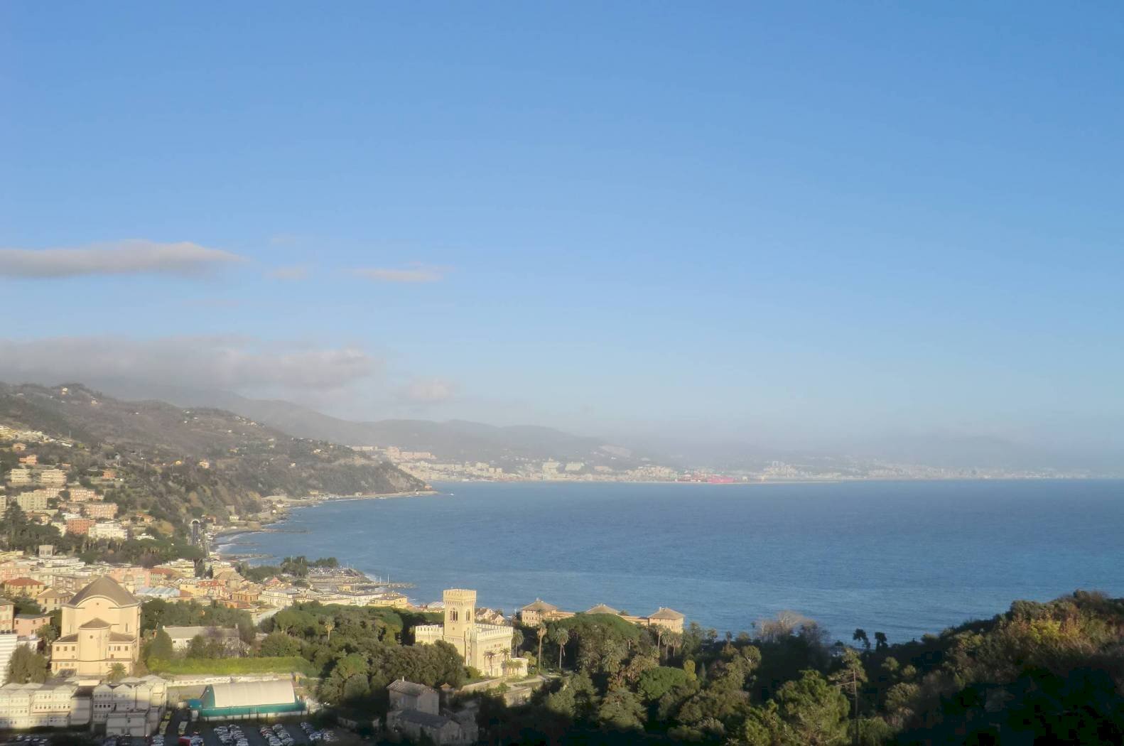 SPETTACOLARE VISTA SUL GOLFO LIGURE