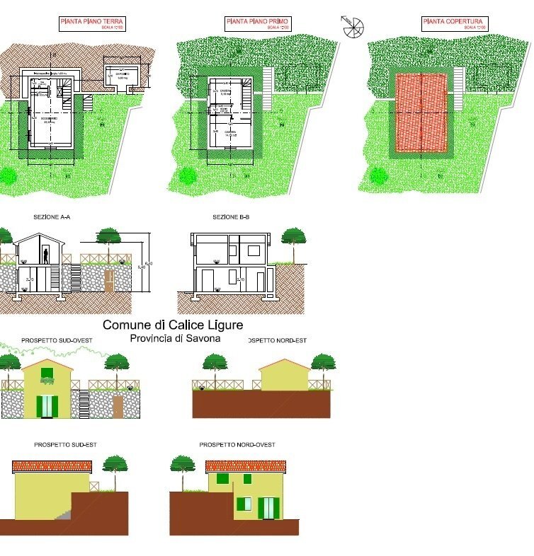 Terreno edificabile abitativo a Calice Ligure