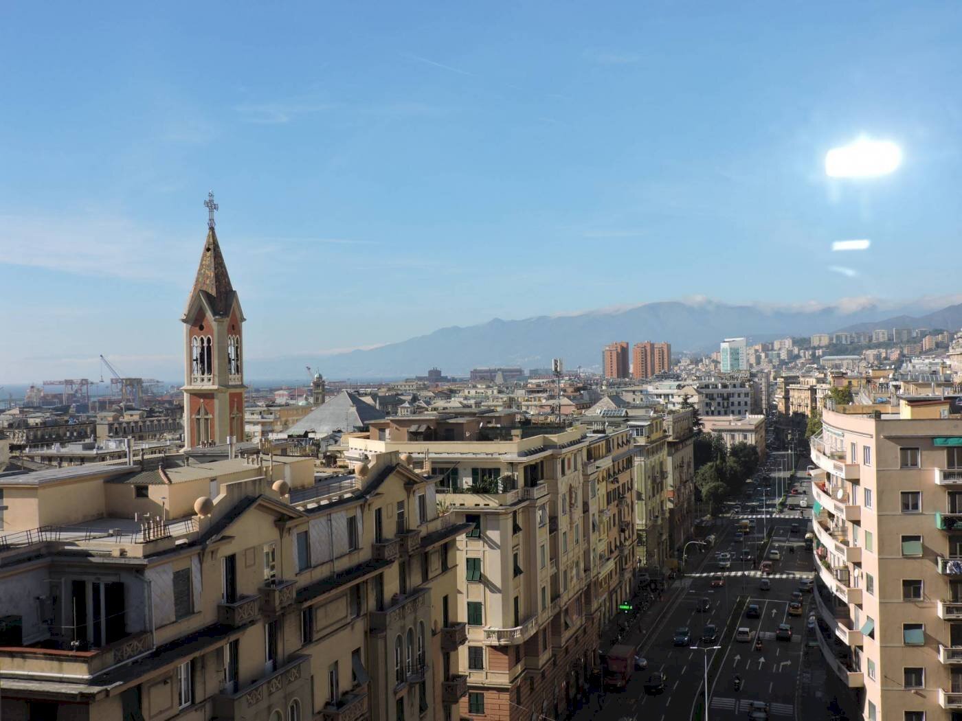 Sampierdarena, Torre Cantore splendido bilocale vista aperta