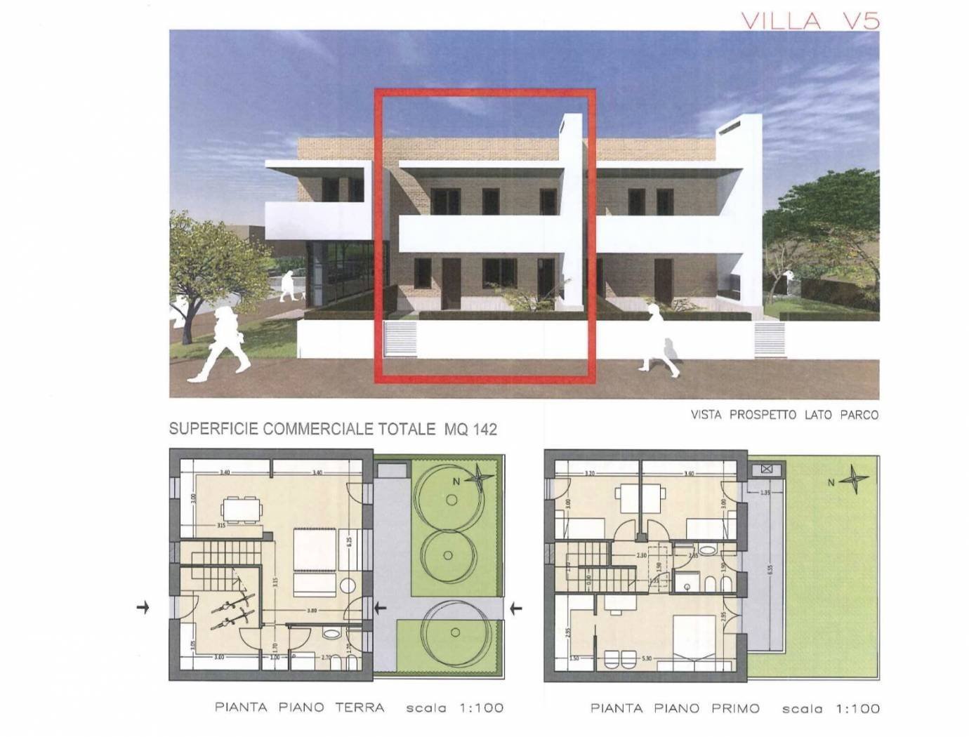 BORGO MONTONE - VILLETTA CIELO TERRA DI NUOVA COSTRUZIONE