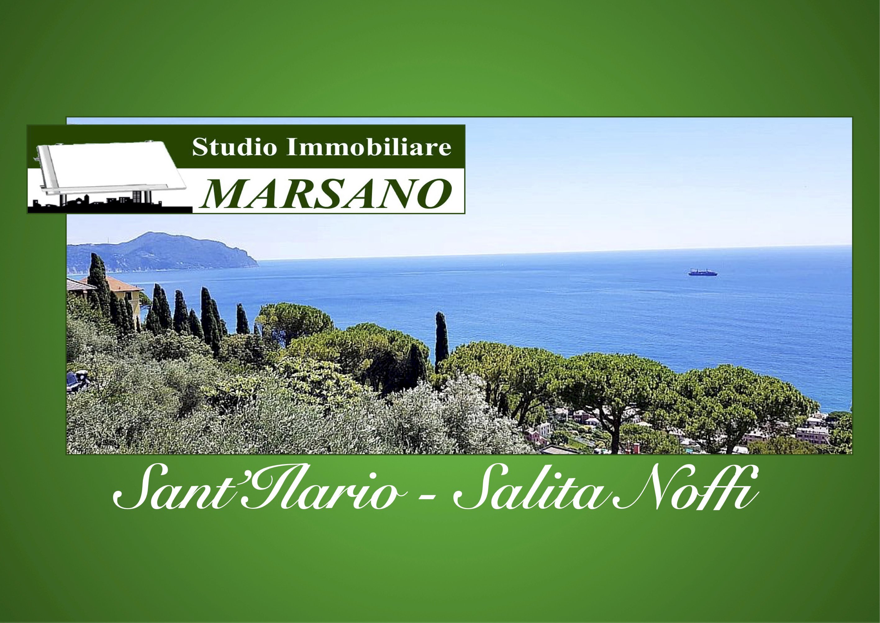 Sant'Ilario, Salita Noffi, mq. 80 su tre livelli vista mare