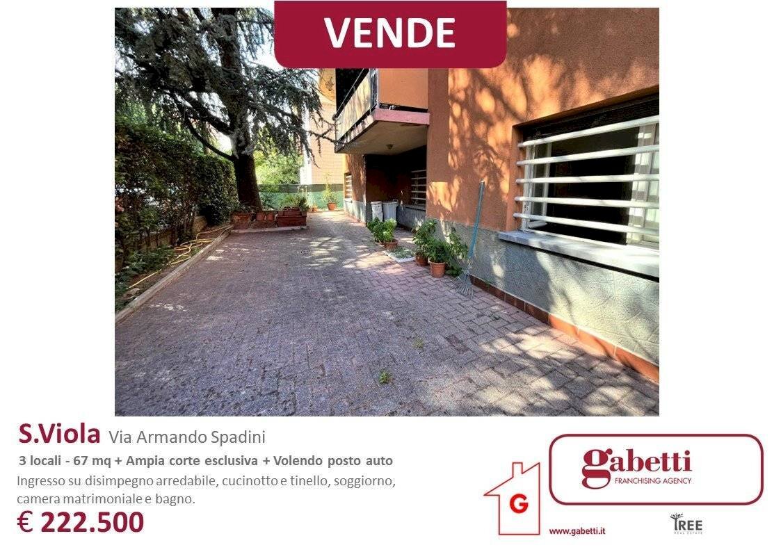 Appartamento con ingresso indipendente dal giardino