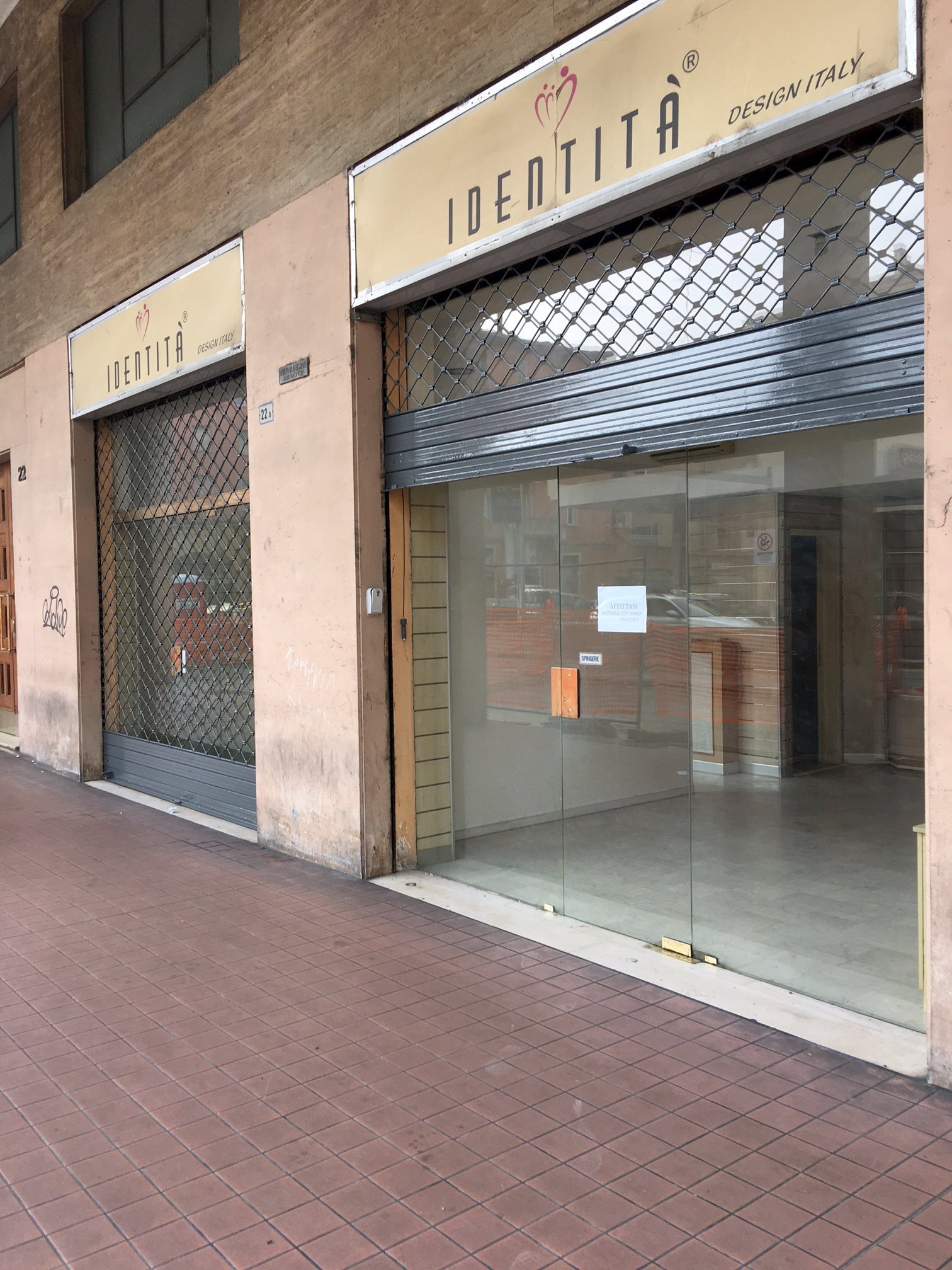 Affitto Negozio via Aurelio Saffi, 22, Bologna