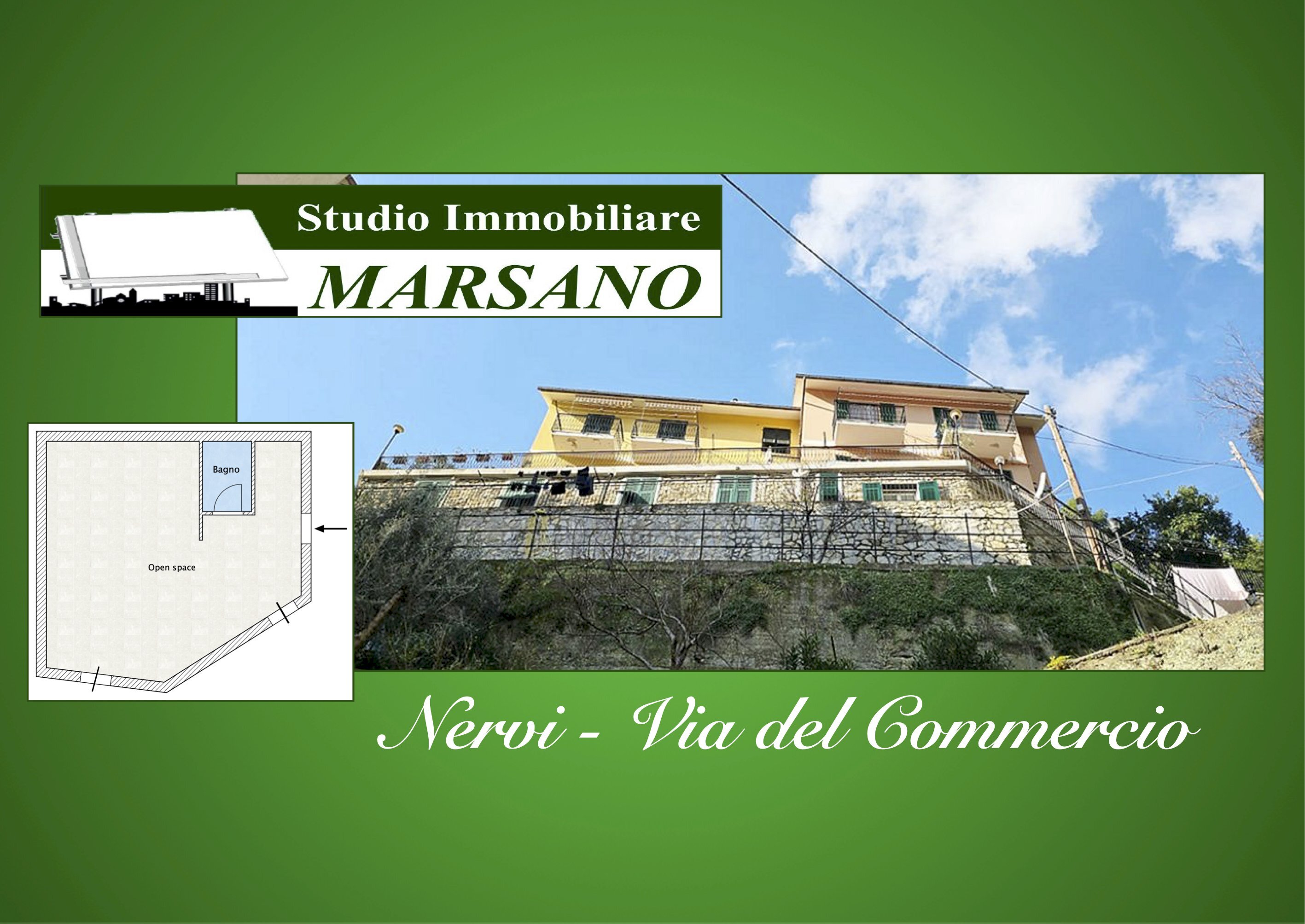 Nervi, Via del Commercio, mq. 40