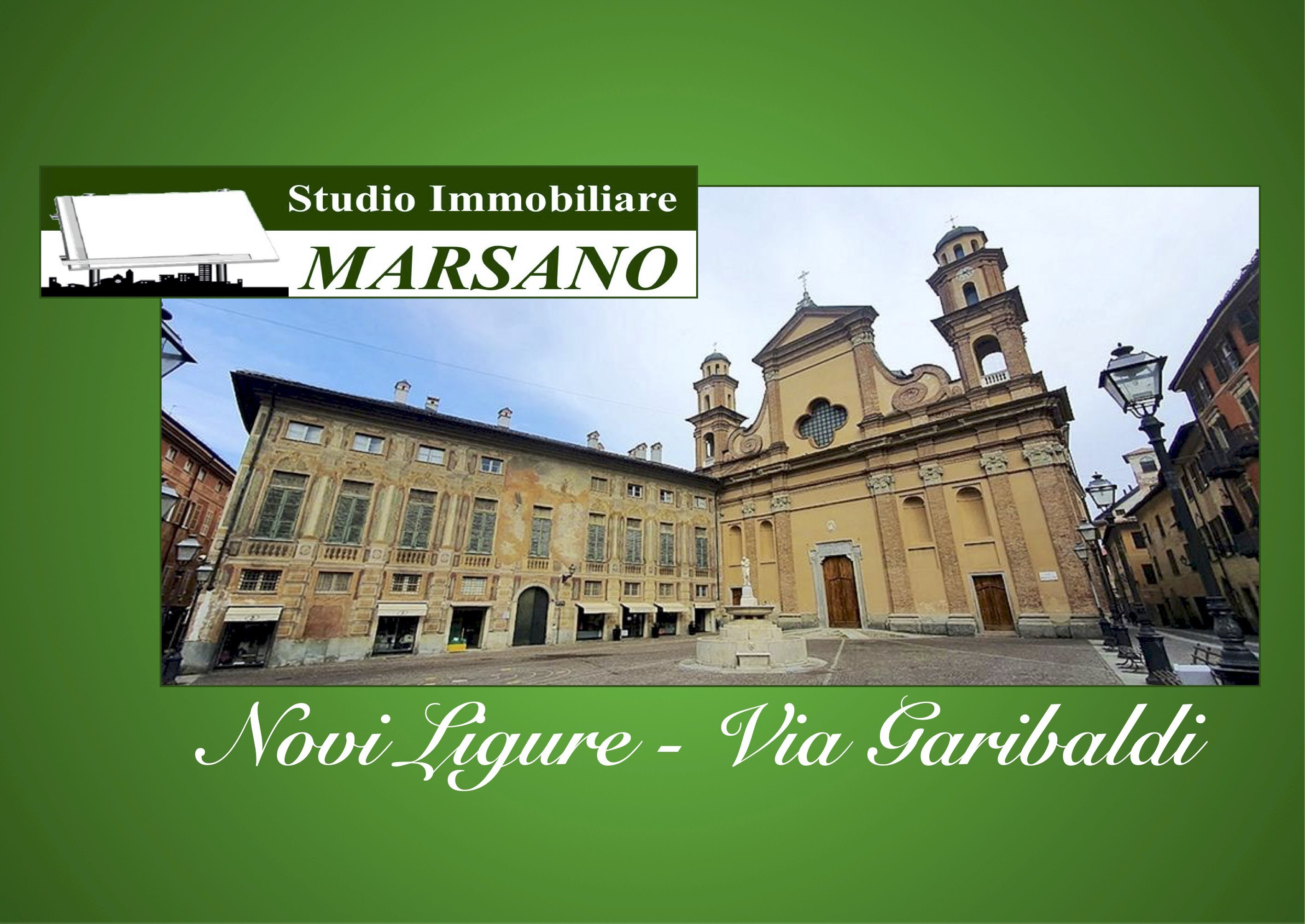 Novi Ligure, Via Garibaldi, mq. 75 con box e cantina