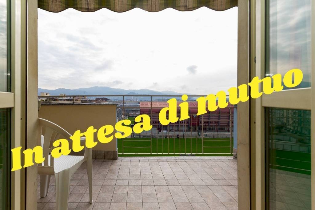 BILOCALE CON TERRAZZINO PANORAMICO PIANO ALTO VIA TUNISI