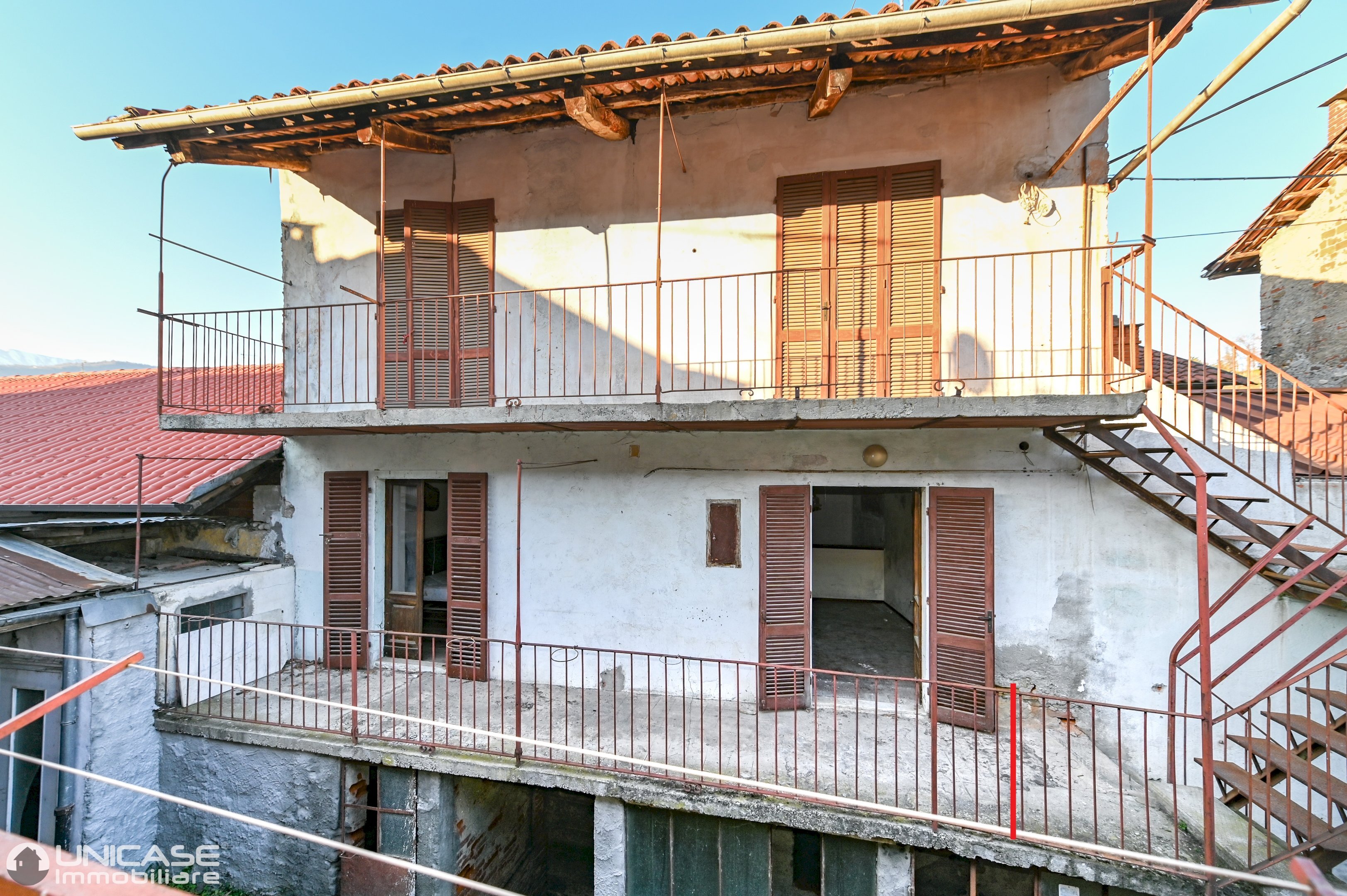 Porzione di casa in vendita con giardino in Bricherasio