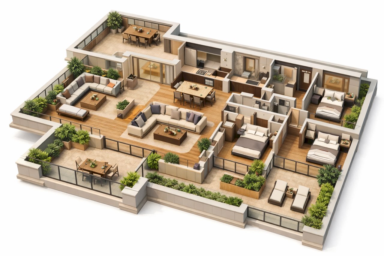 appartamento in vendita a Carpi in zona Quartirolo