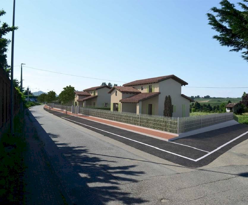 Villa unifamiliare, nuova, 149 mq, Nizza Monferrato