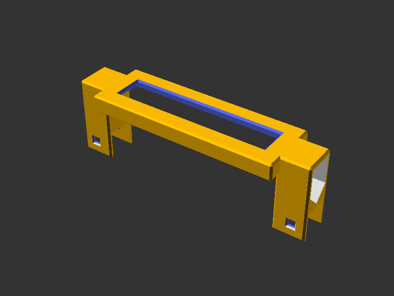 Single column bracket render