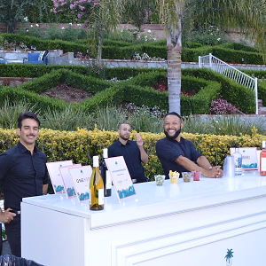 Bartenders at Outdoor Bar