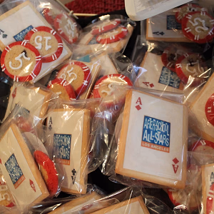 Card Cookie Favors with Branding
