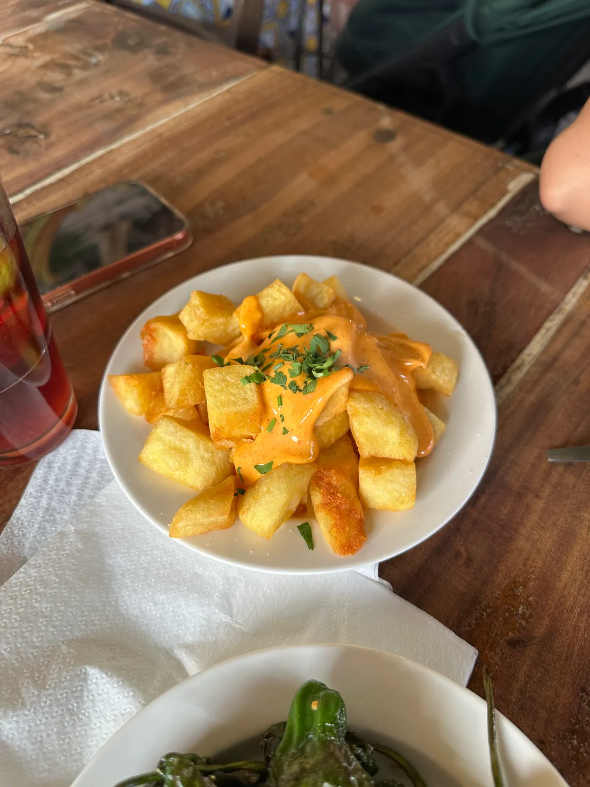 Patatas bravas · Pata Negra
