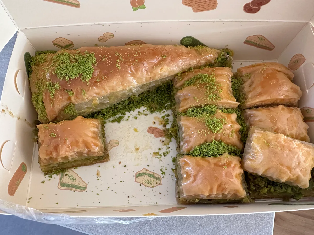 Baklava recensie door hurkanakbiyik bij Şerifoğlu Café & Patisserie, Amsterdam Image